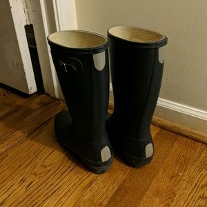 Hunter kids size 7 boots
